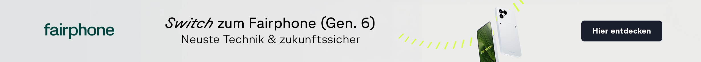 Zum Fairphone bei Cyberport